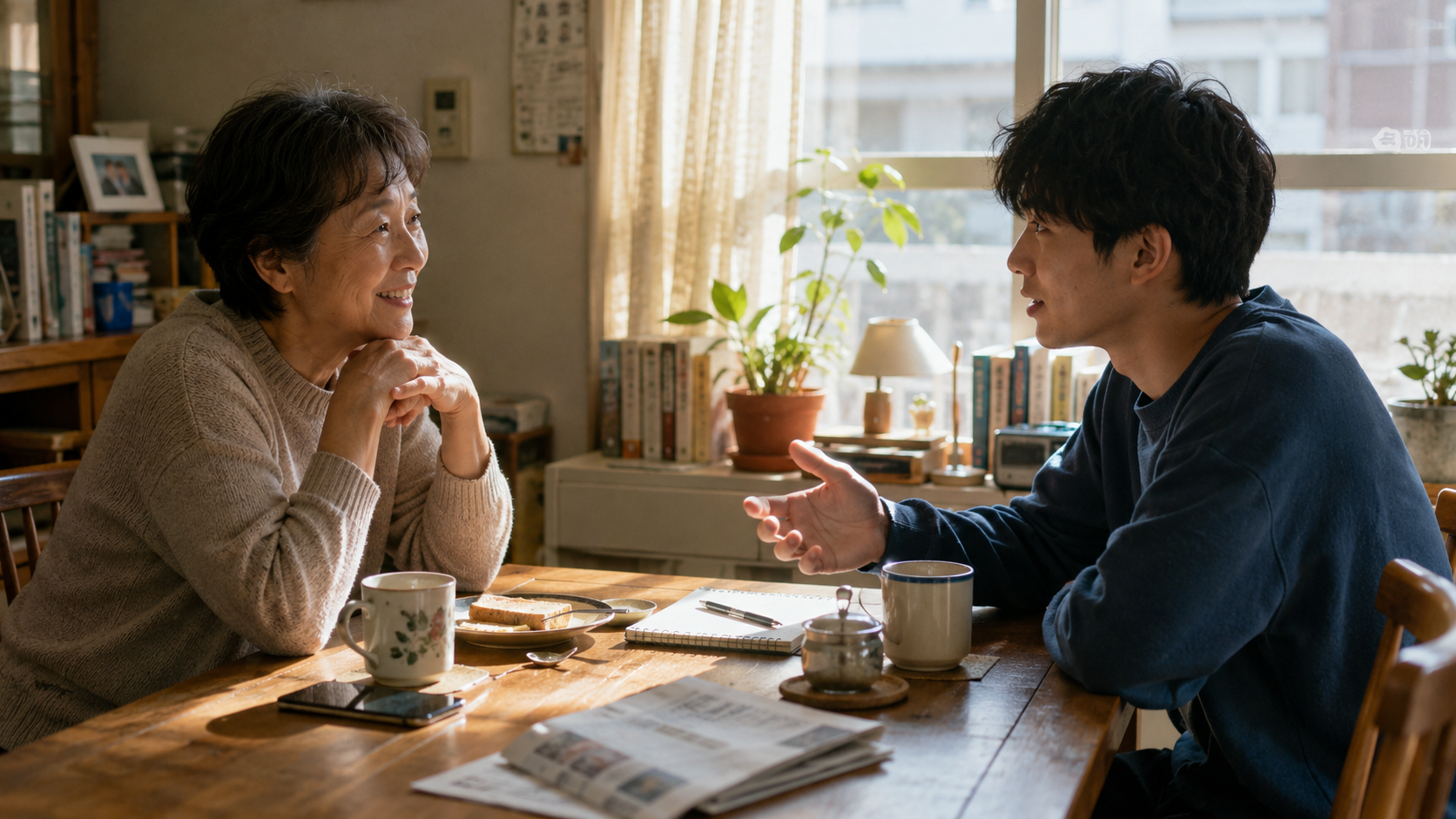 세대 차이는 사람 사이의 거리가 아니라 시간표 사이의 겹침입니다